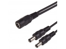 Разветвитель питания на 2 разъёма 2,1мм*5,5мм "Rexant"