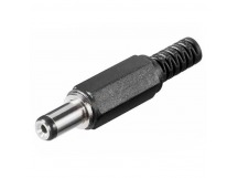 Штекер питания внешний D=5,5мм - внутренний D=2,5мм, L=10мм