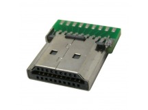 Штекер HDMI A M PCB