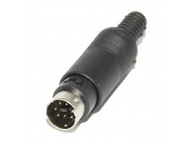 Штекер mini DIN 7 pin на кабель