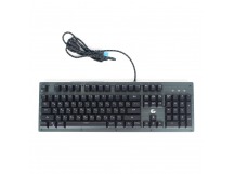 Клавиатура механическая "Gembird" KB-G550L,USB,104кл., переключатели Outemu Blue, подсветка 7цветов