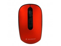 Мышь компьютерная беспроводная "Gembird" MUSW-355-R, 3кн.+колесо кнопка, 1600DPI, 2.4ГГц (красный)