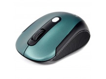 Мышь компьютерная беспроводная "Gembird" MUSW-420-2, 4кн.+колесо кнопка, 1600DPI, 2.4ГГц (зелёный)