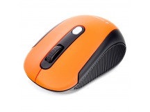 Мышь компьютерная беспроводная "Gembird" MUSW-420-3, 4кн.+колесо кнопка, 1600DPI, 2.4ГГц (оранжевый)