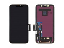 Дисплей для iPhone 11 + тачскрин черный с рамкой (100% LCD)