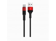 Кабель USB - micro USB Borofone BX21 2.4A 1m (красный)