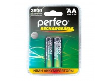Аккумулятор Perfeo R 06 ( 2600 ma) 2BL пластик(40)