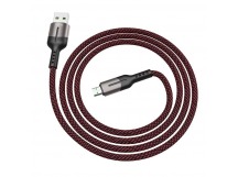 Кабель USB - Micro USB Hoco U68 (4A, 1.2 м) Черный