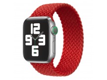Ремешок - ApW14 для Apple Watch 38/40 mm тканевый монобраслет (red)