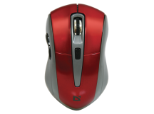 Мышь беспроводная DEFENDER Accura MM-965, красная,USB. 6 кнопок 800-1600dpi (1/40)