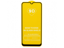 Защитное стекло Full Glass для Samsung Galaxy A20 (A205) черное (Full GC) тех. пак