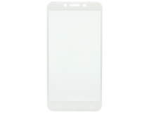 Защитное стекло Full Glass для Asus Zenfone 3 Max 5,5 (ZC553KL) белое (Base GC)