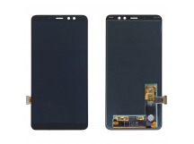 Дисплей для Samsung A730F (A8+ 2018) в сборе с тачскрином Черный - (In-Cell)