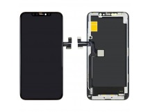 Дисплей для iPhone 11 Pro Max + тачскрин черный с рамкой (In-Cell)