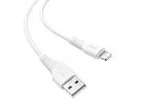 Кабель USB - Apple lightning Hoco X58 Airy silicone (100 см) (white)