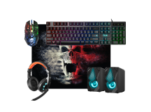 Игровой набор Defender Tor MHP-127 мышь+клавиатура+ковер+колонка