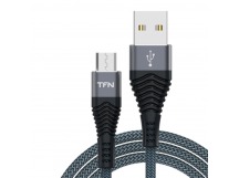 TFN кабель microUSB forza 1.0m graphite