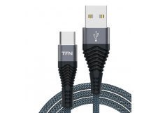 TFN кабель TypeC forza 1.0m graphite