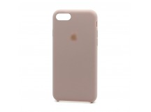 Чехол Silicone Case с лого для Apple iPhone 7/8/SE 2020 (019) розовый
