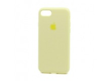 Чехол Silicone Case с лого для Apple iPhone 7/8/SE 2020 (051) светло ж