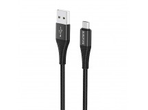 Кабель USB - micro USB Borofone BX29 Endurant (black)