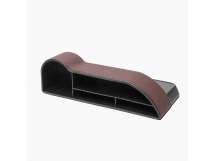 Органайзер - автомобильный карман между сиденьями эко кожа (brown) (131962)