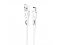 Кабель USB - Type-C Hoco X40 Noah Charging (white) (113636)