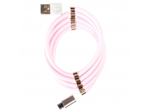 Кабель USB - micro USB - MCM-1 100см 2,4A (pink) (122444)