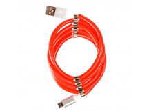 Кабель USB - micro USB - MCM-1 100см 2,4A (red) (122438)