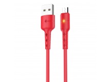 Кабель USB - micro USB - RC-M03 100см 1,5A (red) (125906)