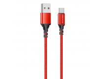 Кабель USB - Type-C Borofone BX54 Красный