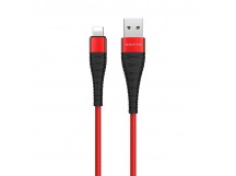 Кабель USB - Apple lightning Borofone BX32 Munificent 100 см (red) (122736)
