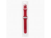 Ремешок - ApW для "Apple Watch 42/44/45/49  mm" Sport Band (S) (red) (107223)