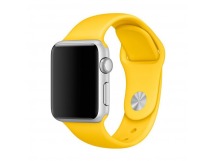 Ремешок - ApW для "Apple Watch 42/44/45 mm" Sport Band (S) (yellow) (107230)