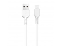 Кабель USB - Type-C Hoco X20 Exotic Radiance (100см) (white)