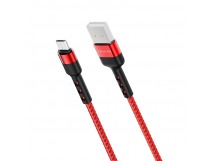 Кабель USB - micro USB Borofone BX34 Advantage (red)
