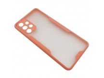 Чехол Samsung A52 (2021) Силикон Bubble Розовый