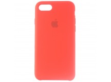 Чехол-накладка Silicone Case с лого для Apple iPhone 7/8/SE 2020 (014) красный
