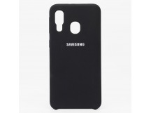 Чехол-накладка [ORG] Soft Touch для "Samsung SM-A405 Galaxy A40" (black) (102856)