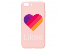 Чехол-накладка - SC220 для "Apple iPhone 7 Plus/iPhone 8 Plus" (003) (pink) (127532)