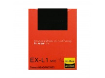 Проводные наушники с микрофоном внутриканальные [ORG] SY EX-L1 Jack 3,5  (red) (62991)