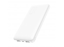 Внешний аккумулятор Borofone BT28 (повр.уп.) 10000mAh Micro USB/USB*2 (white)(133209)