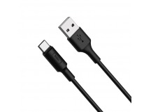 Кабель USB - Type-C Hoco X25 Soarer (100 см) (black)