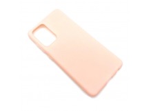 Чехол Samsung A52 (2021) Силикон Матовый Розовый Песок