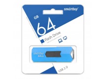 Флэш накопитель USB 64 Гб Smart Buy STREAM (blue) (114846)