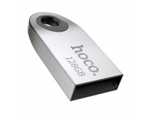 Внешний накопитель USB 2.0 Hoco UD9 Insightful Smart Mini 128Gb, серебристый