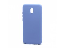Чехол Silicone Case NEW ERA (накладка/силикон) для Xiaomi Redmi 8A голубой