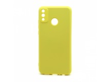 Чехол Silicone Case NEW ERA (накладка/силикон) для Huawei Honor 9X Lite желтый