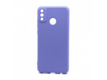 Чехол Silicone Case NEW ERA (накладка/силикон) для Huawei Honor 9X Lite сиреневый