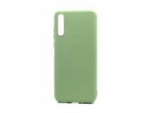 Чехол Silicone Case NEW ERA (накладка/силикон) для Huawei Y8p зеленый